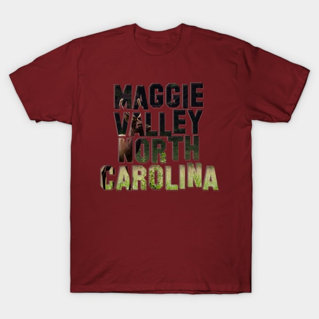 Maggie Valley North Carolina T-Shirt by afternoontees